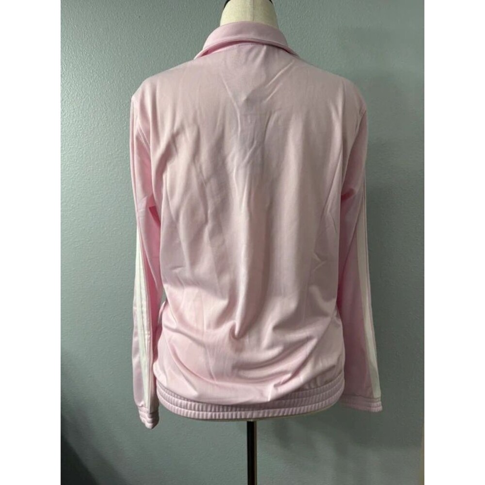 Adidas Dayready Track Jacket in Clear Pink Large NWT - Picture 3 of 7